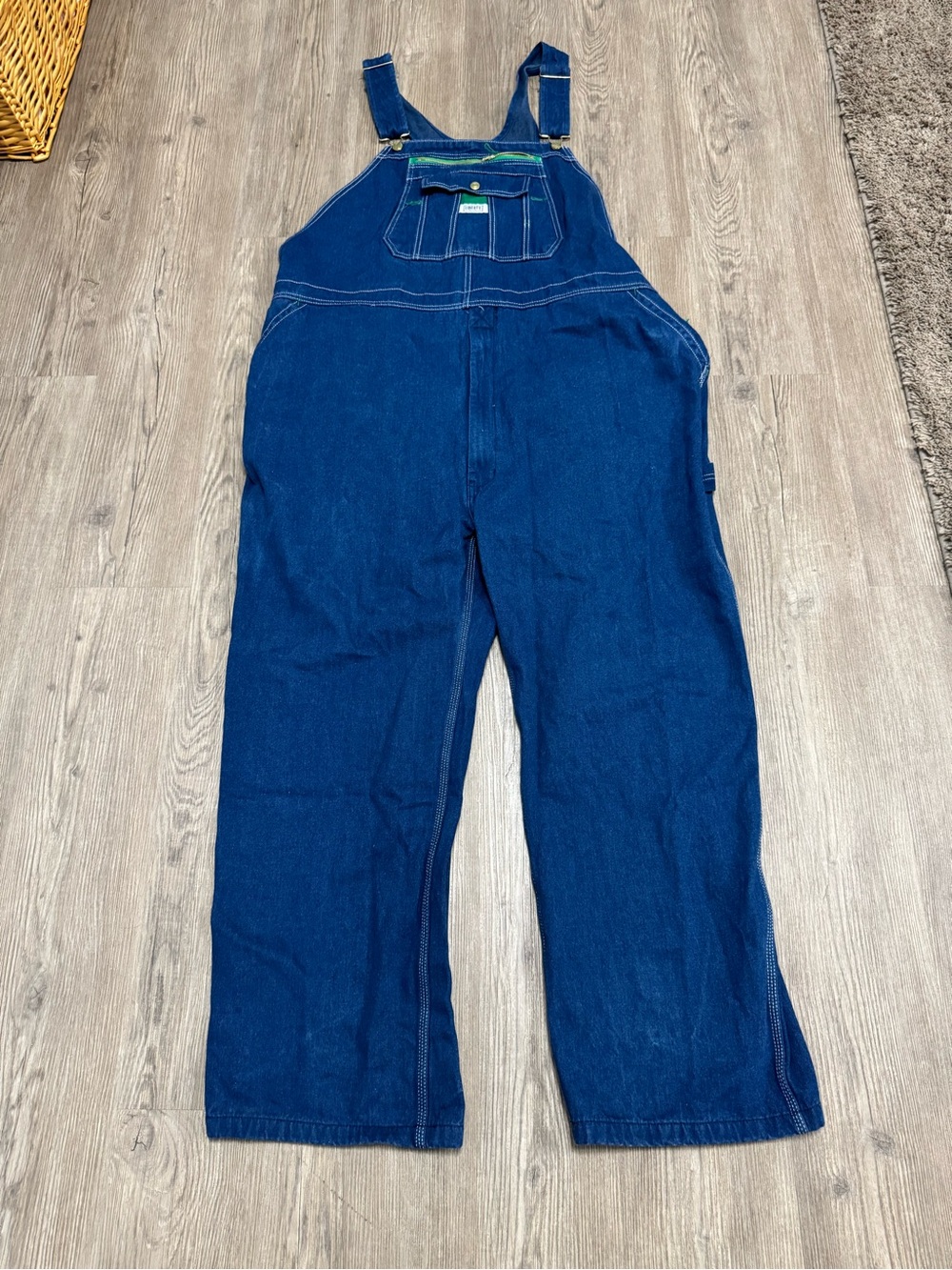 Liberty denim bib overalls Men’s size 52x32 Like new